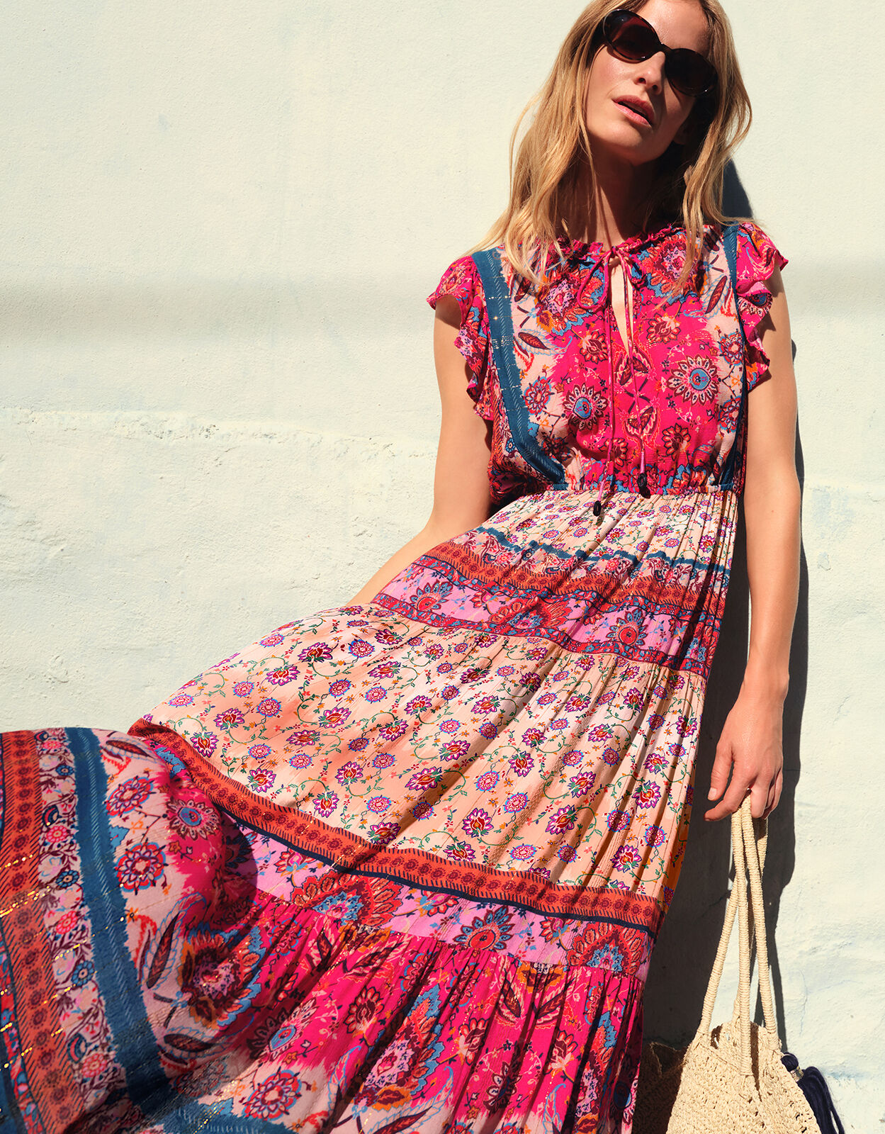 monsoon brigitte maxi dress Cinosural International School