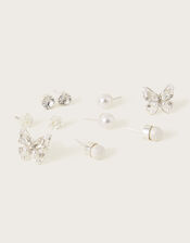 Bridesmaid Stud Earrings 5 Pack, , large