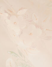 Penny Iridescent 3D Floral Dress, Pink (PALE PINK), large