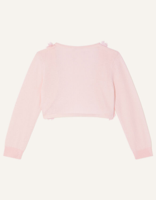 Baby Flora 3D Flower Cardigan, Pink (PINK), large