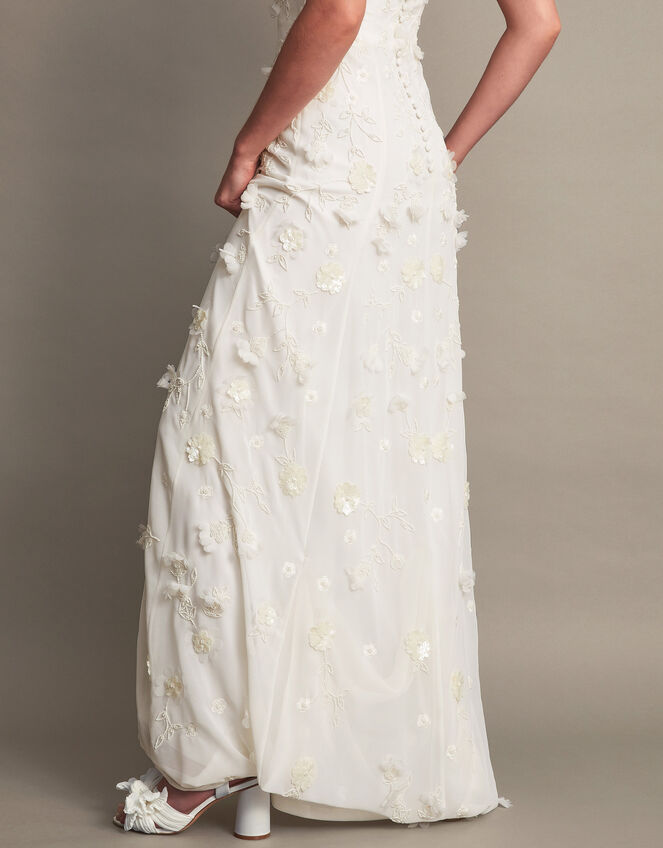 Eve Embellished Bridal Dress, Ivory (IVORY), large