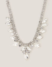 Statement Diamanté Necklace, , large