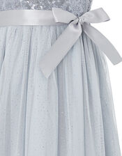 Baby Paige Embellished Occasion Dress, Blue (BLUE), large