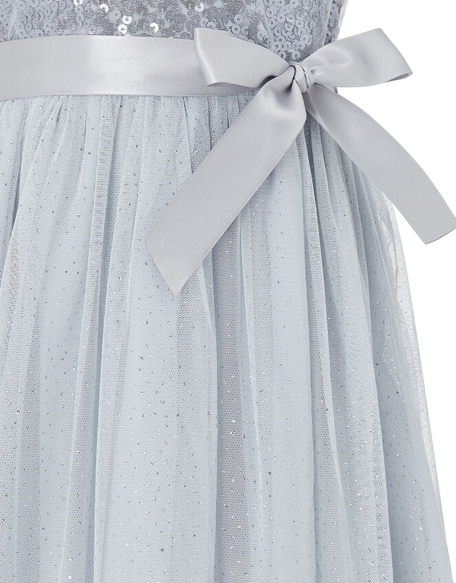 Baby Paige Embellished Occasion Dress, Blue (BLUE), large