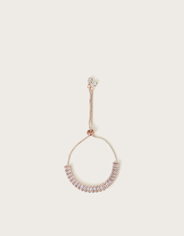 Jewel Cube Chain Toggle Bracelet, , large