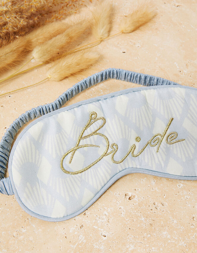 Bridal Embroidered Eye Mask, , large