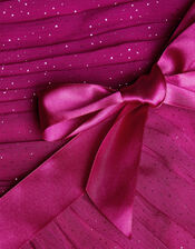 Glitter Wrap Mariposa Dress, Purple (RASPBERRY), large