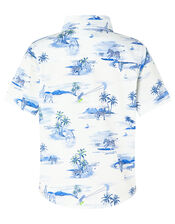 Alika Animal Shirt in Organic Cotton, Ivory (IVORY), large