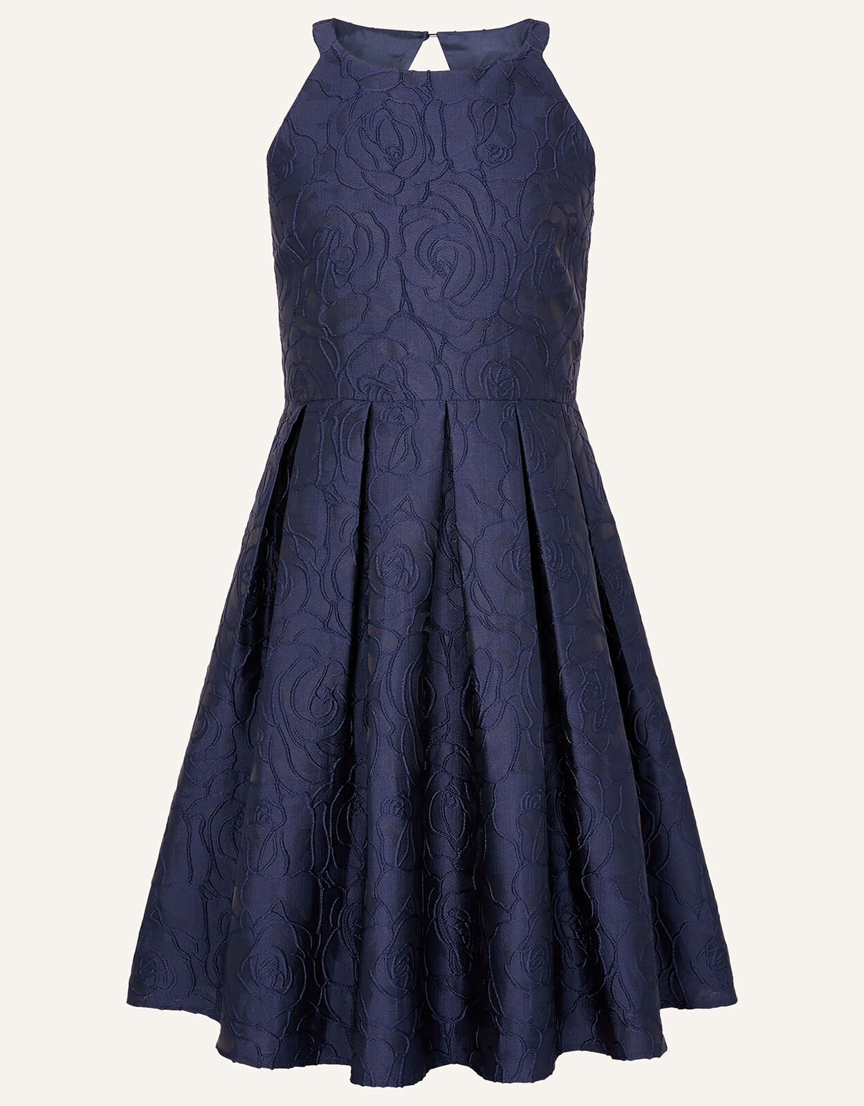 Girls navy deals prom dress