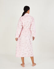 Heart Foil Dressing Gown, Pink (PINK), large