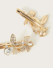 2-Pack Jewel Butterfly Hair Clips, , large