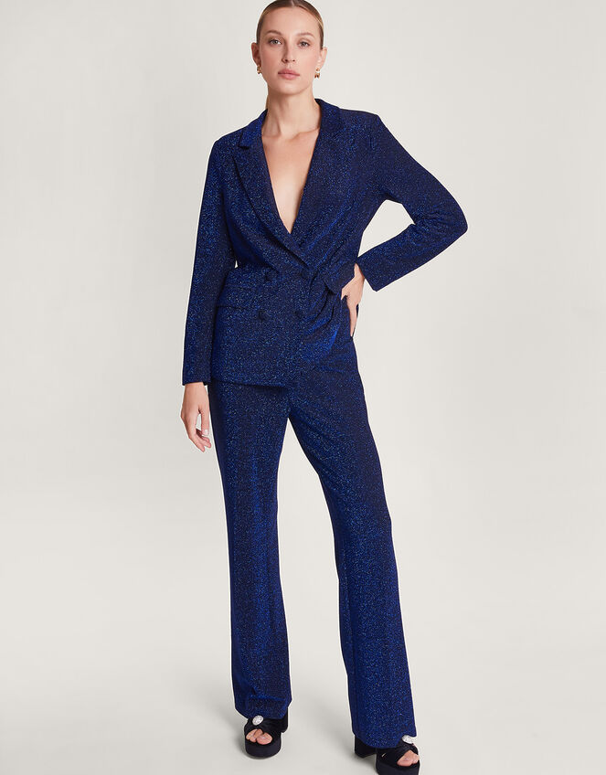 Tessa Tinsel Trousers, Blue (MIDNIGHT), large