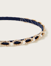 Scallop Prom Headband, , large