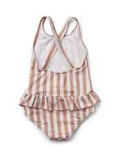 Liewood Amara Stripe Swimsuit , Pink (ROSE PINK), large