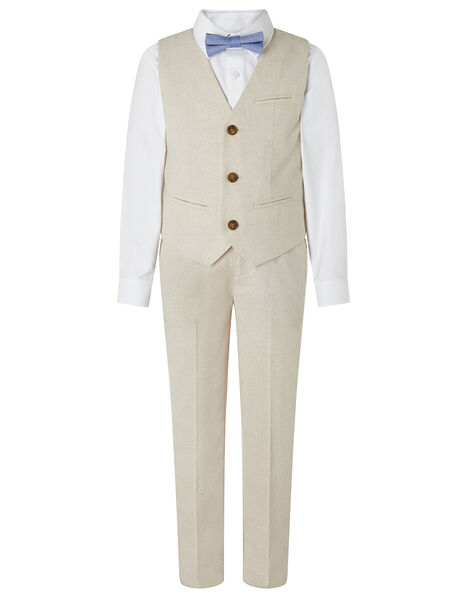 Sebastian Four-Piece Suit Set Natural, Natural (STONE), large