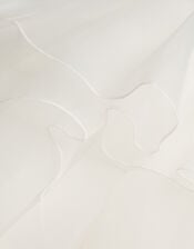 Lace Petal Flower Girl Dress, Ivory (IVORY), large