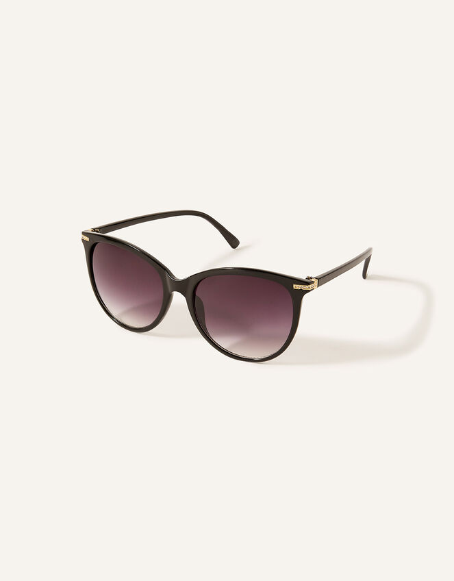 Diamante Trim Easy Cateye Sunglasses, , large