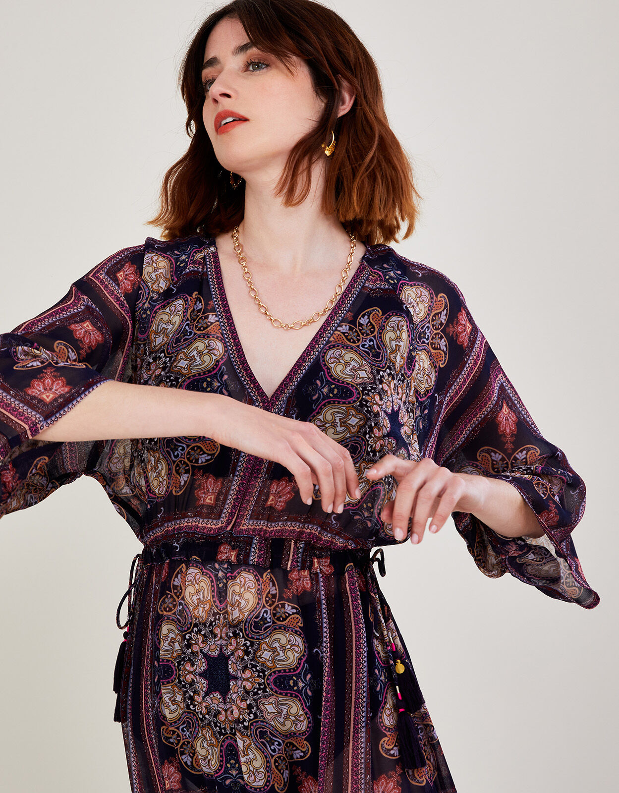 Omina kimono clearance dress