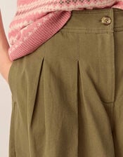 East Rosie Cotton Twill Trousers, Green (GREEN), large