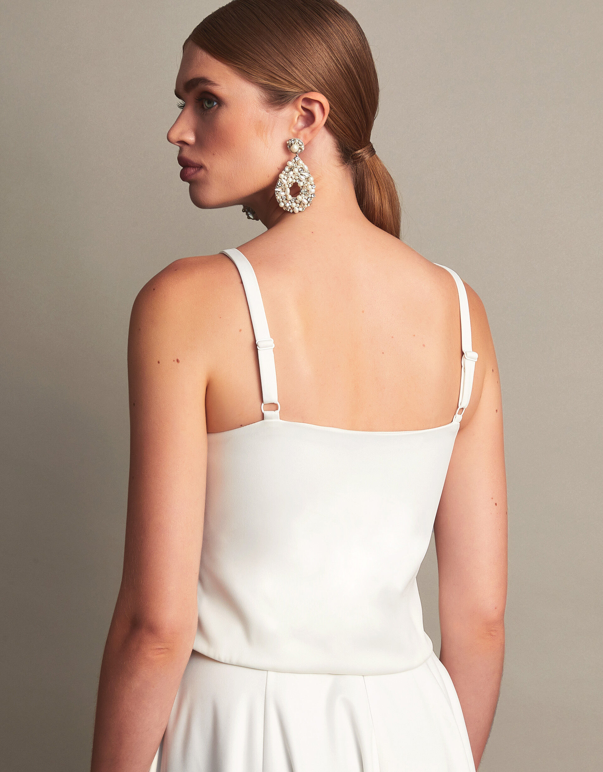 Ivory bridesmaid top clearance