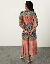 ARTISAN STUDIO Gabriella Dress in Sustainable Viscose, Orange (CORAL), large