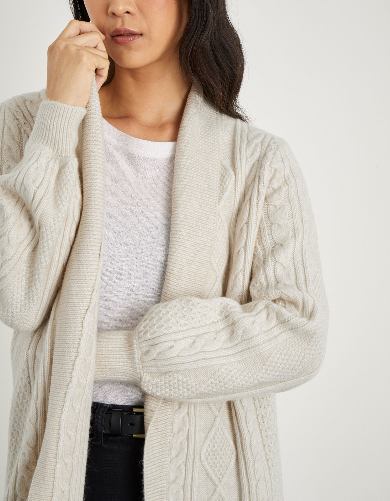 Cream cardigan womens uk store