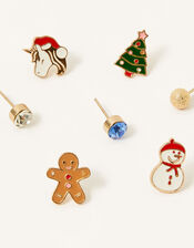 12 Days of Christmas Stud Earring Multipack, , large