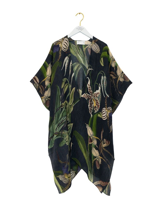 One Hundred Stars Orchid Wool Shawl, , large