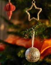 Sparkle Shellac Christmas Bauble, , large