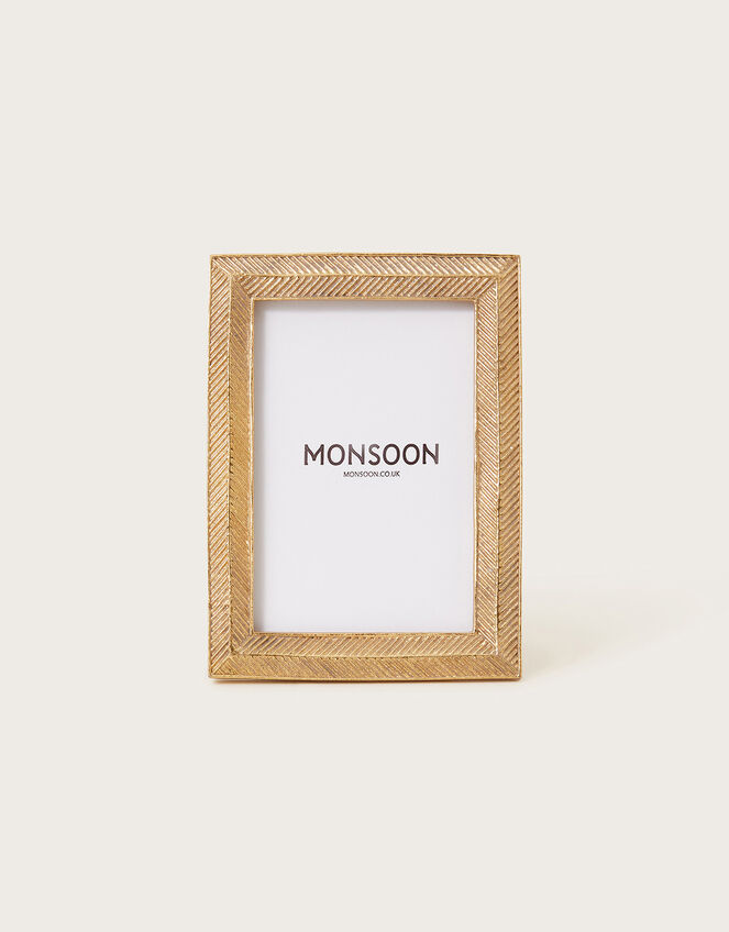 Herringbone Resin Photo Frame, , large