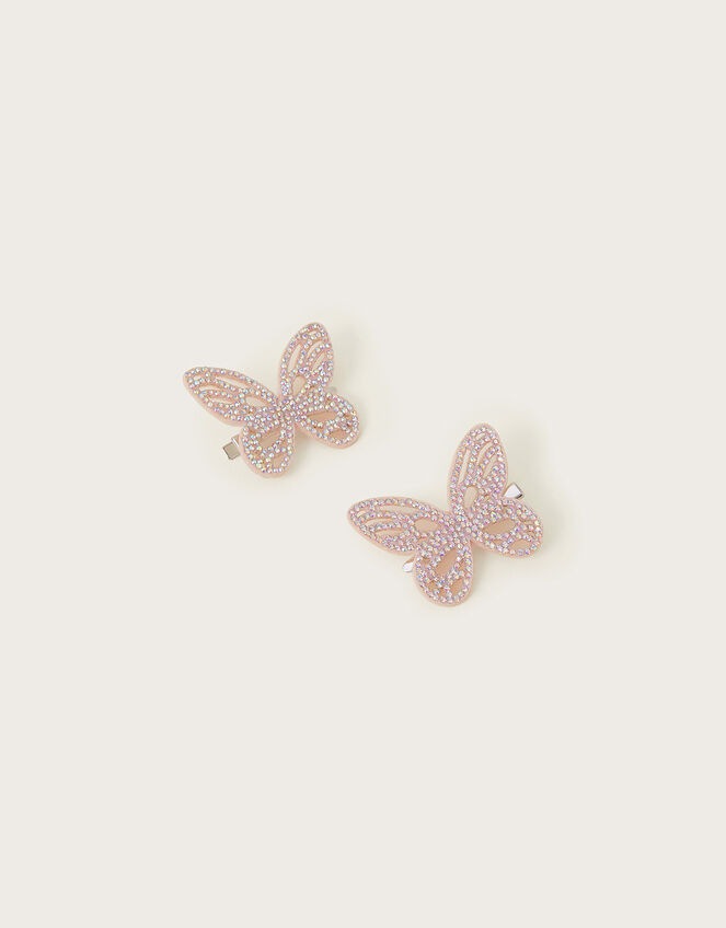 2-Pack Butterfly Hair Clips, , large