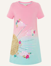 Sunshine Ombre Sweat Dress , Pink (PINK), large