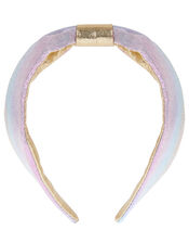 Reversible Shimmer Knot Headband, , large