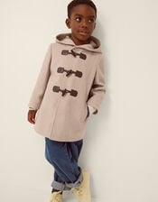Duffle Coat, Camel (OATMEAL), large