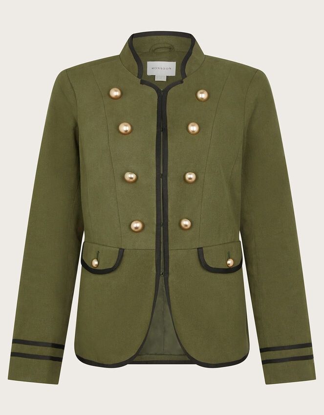 Megan Military Jacket Green Women's Jackets Monsoon UK.