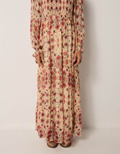 Maison Hotel Lolita Print Maxi Dress, Multi (MULTI), large