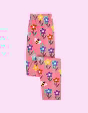 Frugi Libby Printed Leggings, Pink (PINK), large