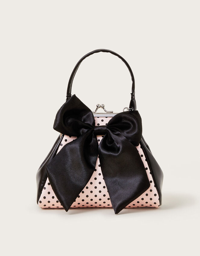 Emily Bow Polka Dot Bag, , large