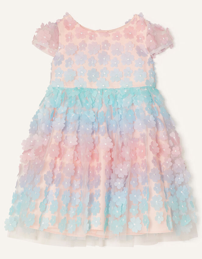 Baby 3D Flower Ombre Dress , Multi (MULTI), large