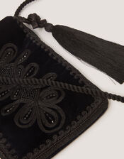 Dori Embroidered Phone Bag, , large