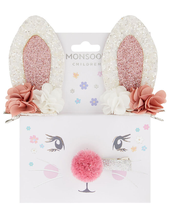 Bonnie Bunny Hair Clip Set, , large