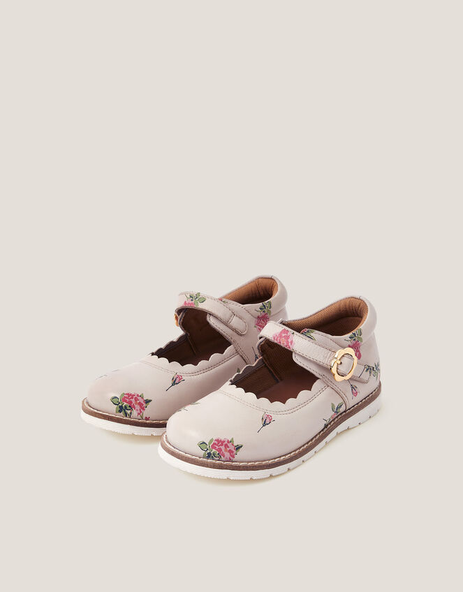 Leather Mary Janes