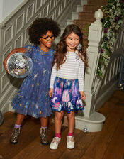 Starburst Scene 2-in-1 Disco Dress, Purple (PURPLE), large