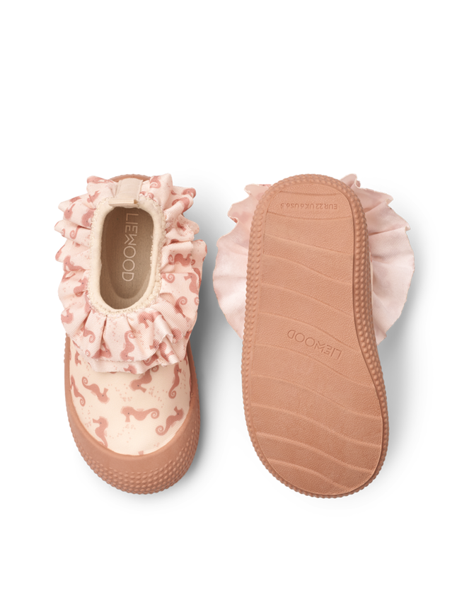 Liewood Sanja Flounce Sea Shoes, Natural (ECRU), large
