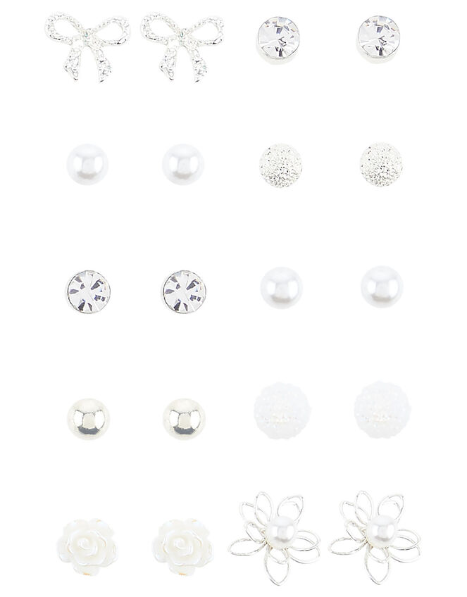 Wire Flower Earring Multipack , , large