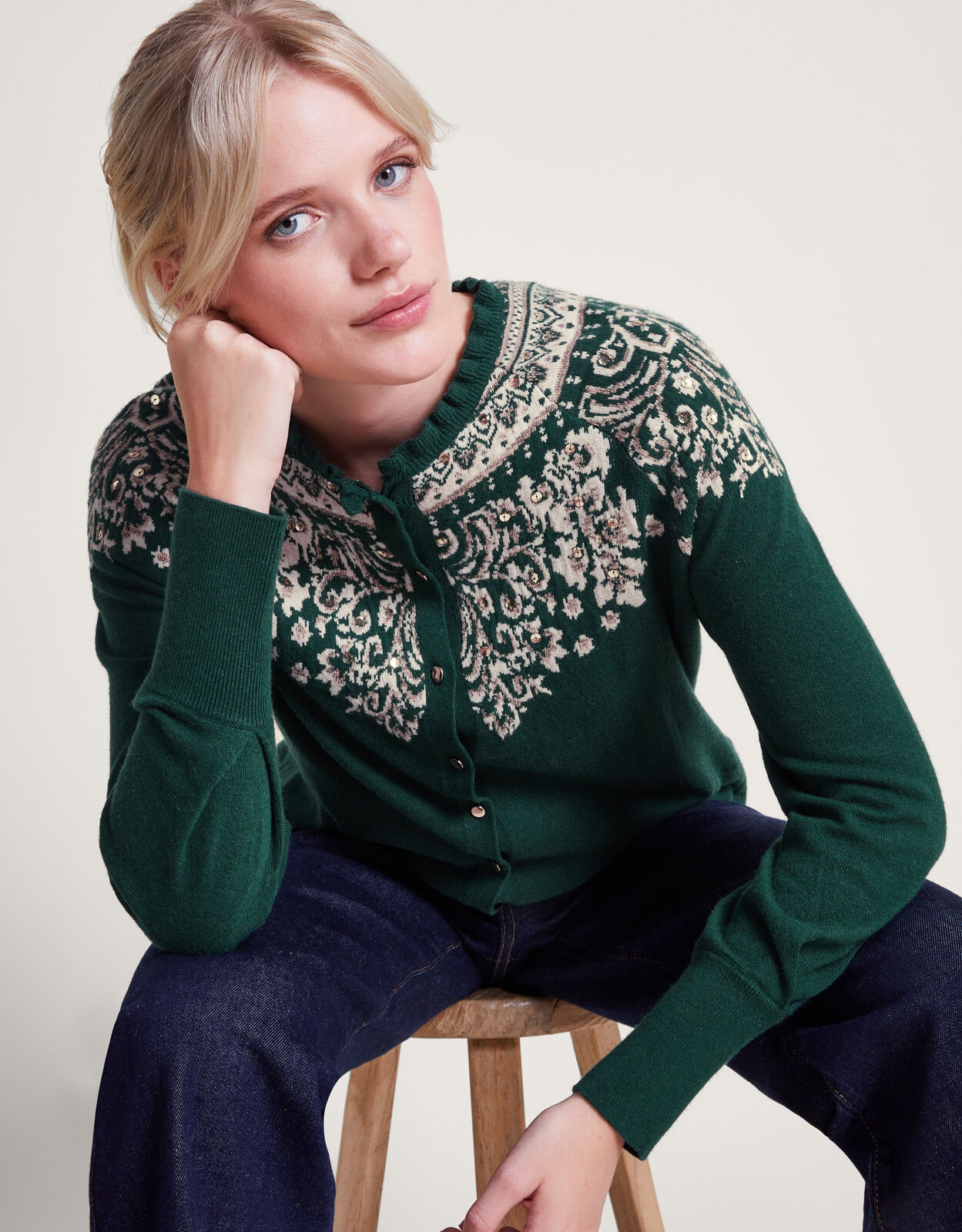 Monsoon ladies cardigans clearance