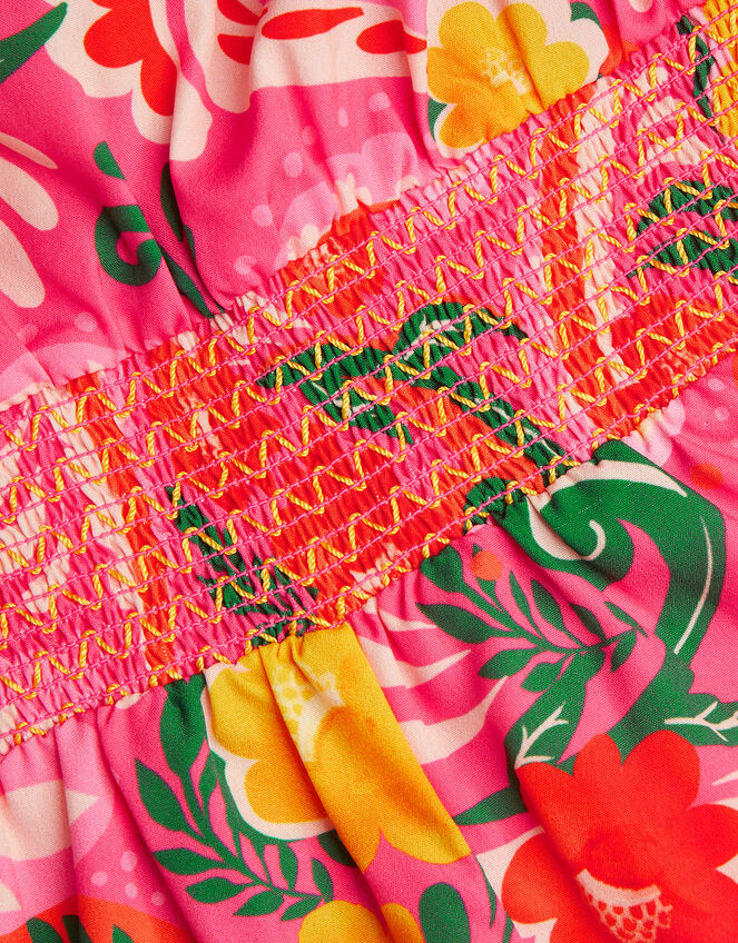 Floral Swirl Jumpsuit Pink | Girls' Beach & Swimwear | Monsoon UK.
