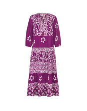 East Chrissie Gauzy Maxi Dress, Pink (PINK), large