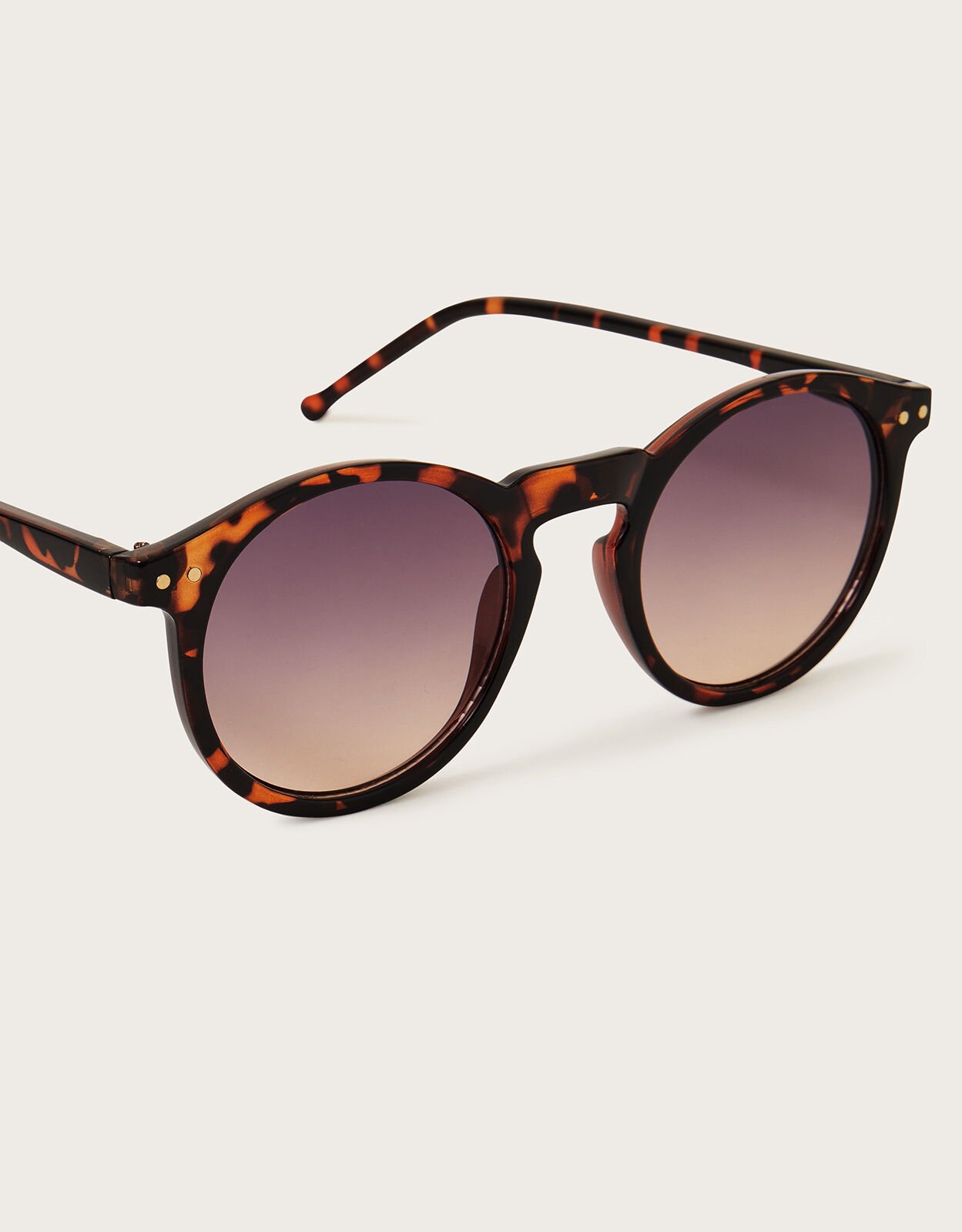 Tortoiseshell Round Sunglasses Sunglasses Monsoon UK