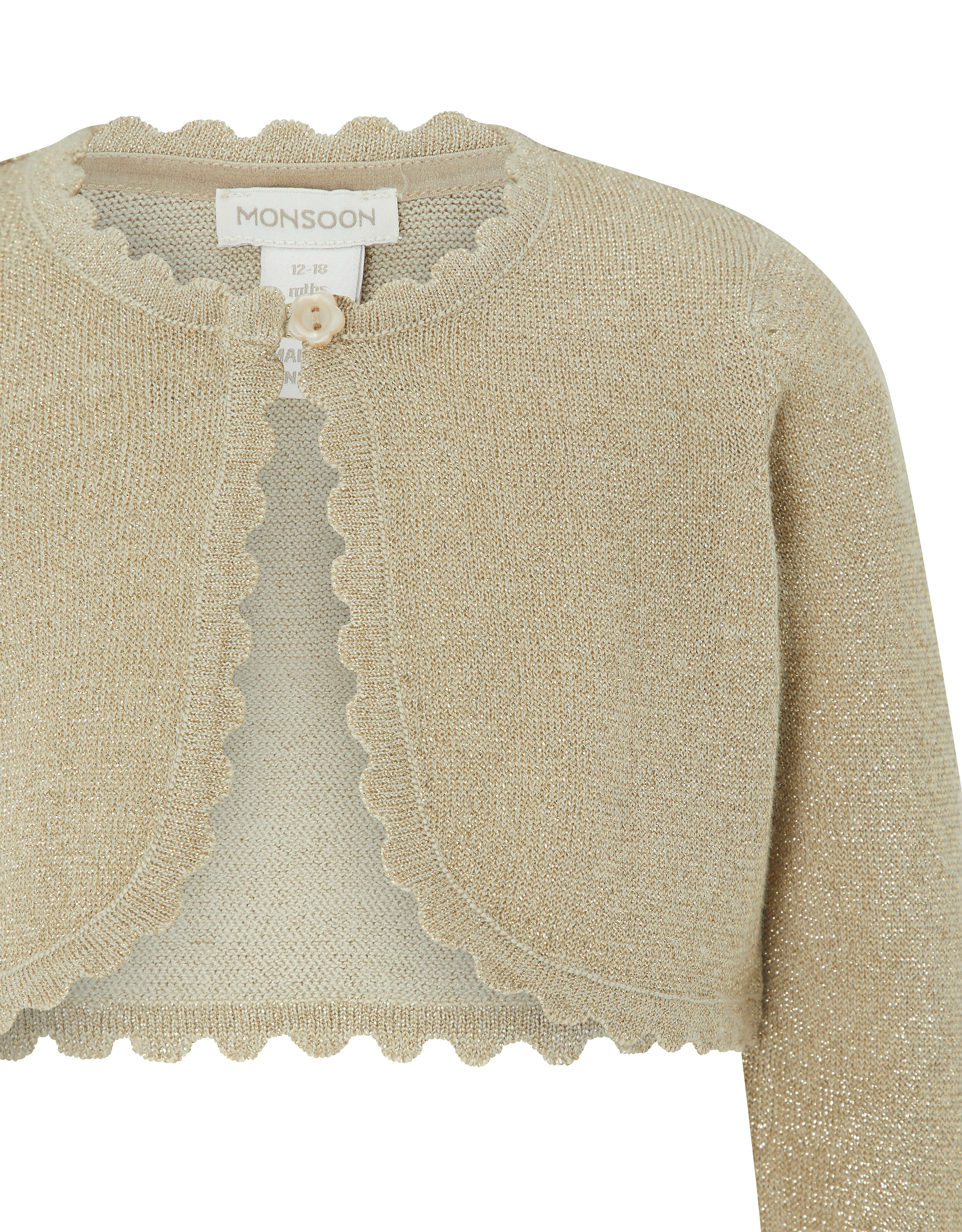 Gold baby on sale girl cardigan